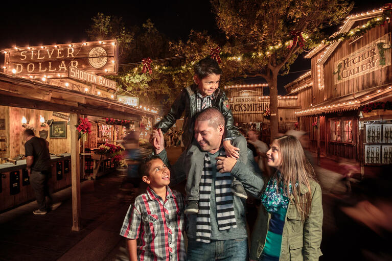 Christmas in Los Angeles lights and sights